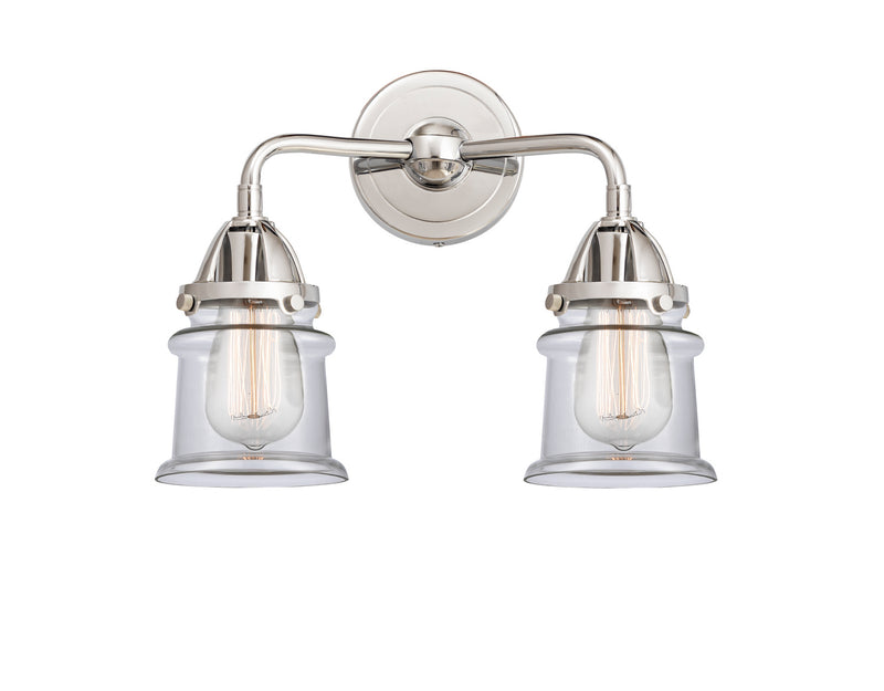 Innovations 288-2W-PC-G182S Two Light Bath Vanity, Polished Chrome