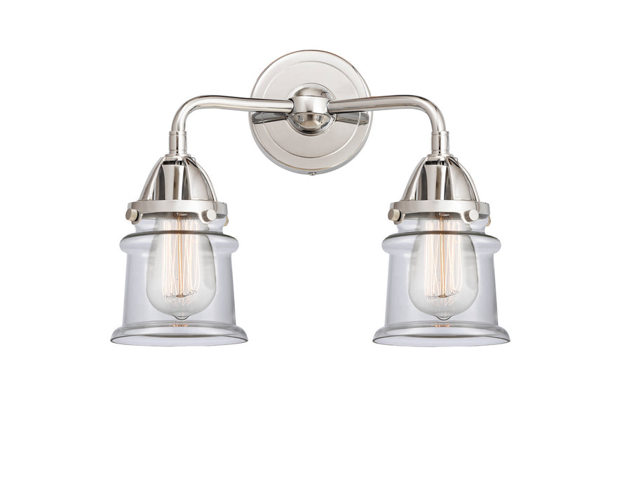 Innovations 288-2W-PC-G182S Two Light Bath Vanity, Polished Chrome