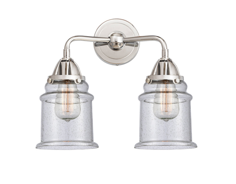 Innovations 288-2W-PC-G184 Two Light Bath Vanity, Polished Chrome