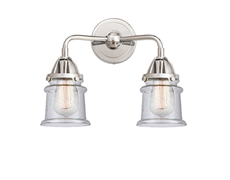 Innovations 288-2W-PC-G184S Two Light Bath Vanity, Polished Chrome