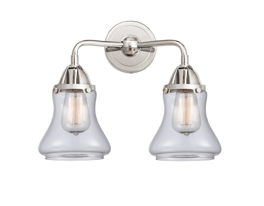 Innovations 288-2W-PC-G192 Two Light Bath Vanity, Polished Chrome