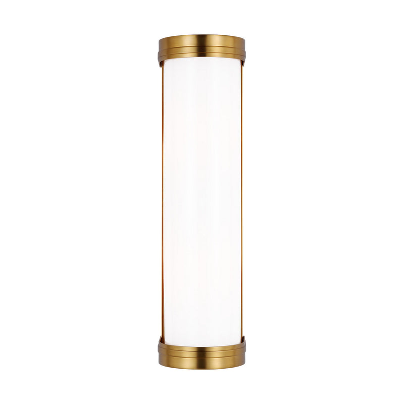 Visual Comfort Studio AW1142BBS Two Light Vanity, Burnished Brass