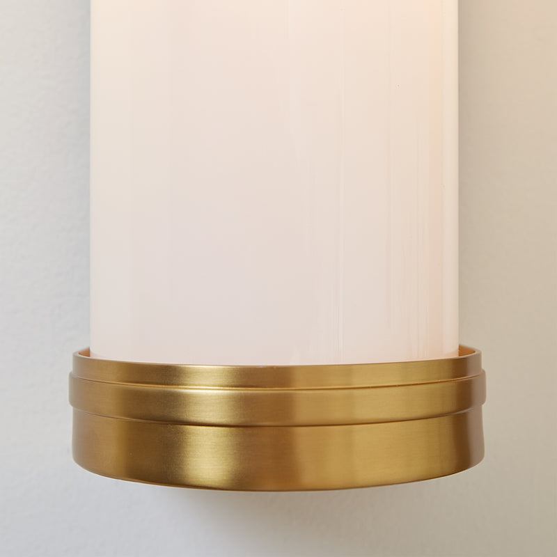 Visual Comfort Studio AW1152BBS Two Light Vanity, Burnished Brass