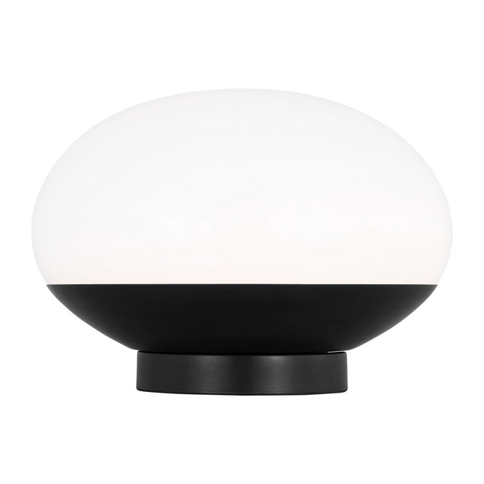 Visual Comfort Studio ET1471AI1 One Light Accent Lamp, Aged Iron