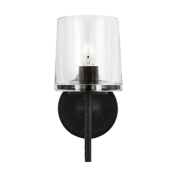 Visual Comfort Studio EV1001AI One Light Wall Sconce, Aged Iron