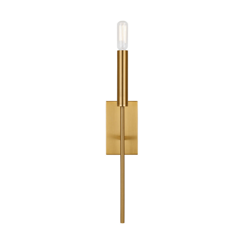 Visual Comfort Studio EW1161BBS One Light Wall Sconce, Burnished Brass
