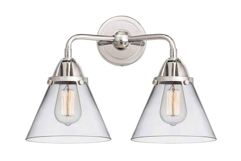 Innovations 288-2W-PC-G42 Two Light Bath Vanity, Polished Chrome