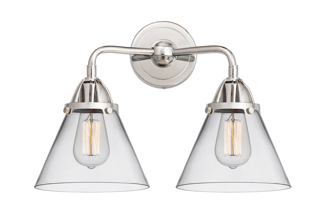 Innovations 288-2W-PC-G42 Two Light Bath Vanity, Polished Chrome