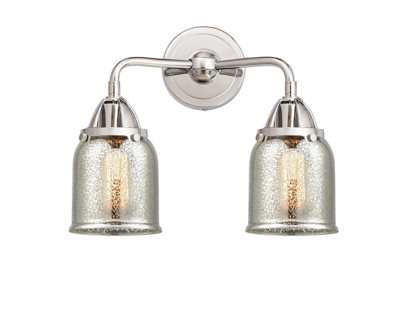 Innovations 288-2W-PC-G58 Two Light Bath Vanity, Polished Chrome