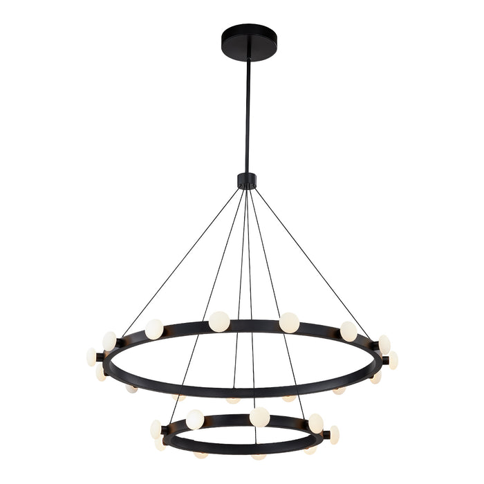 Kuzco Lighting CH63436-BK LED Chandelier, Black