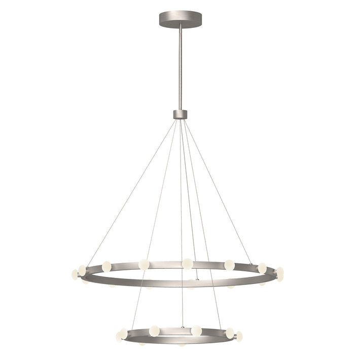 Kuzco Lighting CH63436-BN LED Chandelier, Brushed Nickel