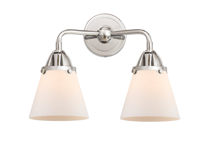 Innovations 288-2W-PC-G61 Two Light Bath Vanity, Polished Chrome