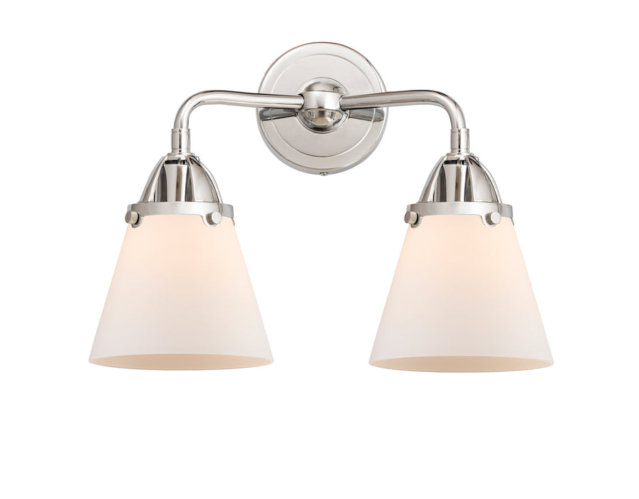 Innovations 288-2W-PC-G61 Two Light Bath Vanity, Polished Chrome