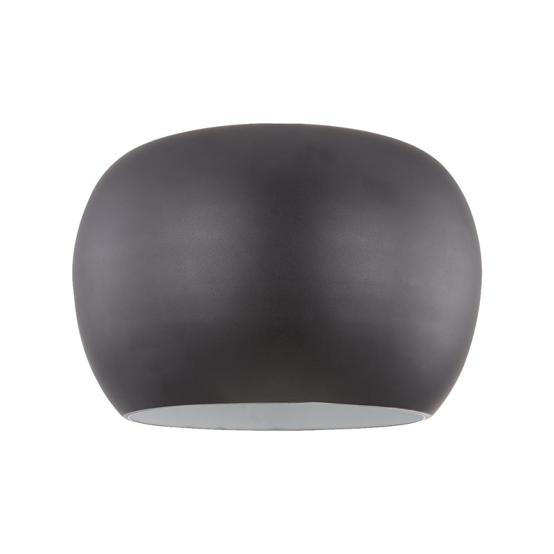 Kuzco Lighting FM44614-BK/WH LED Flush Mount, Black/White