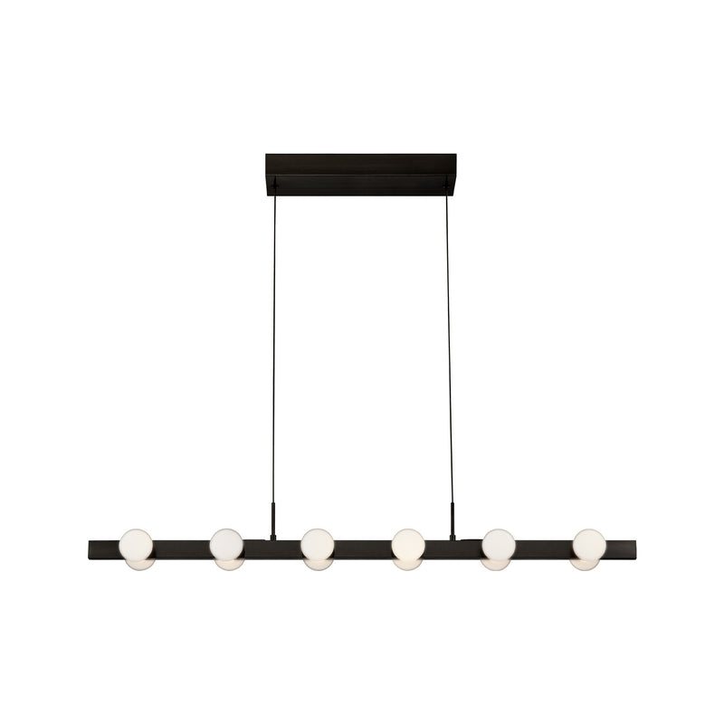 Kuzco Lighting LP63436-BK LED Pendant, Black