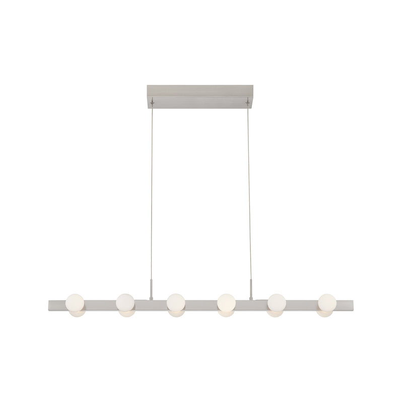 Kuzco Lighting LP63436-BN LED Pendant, Brushed Nickel