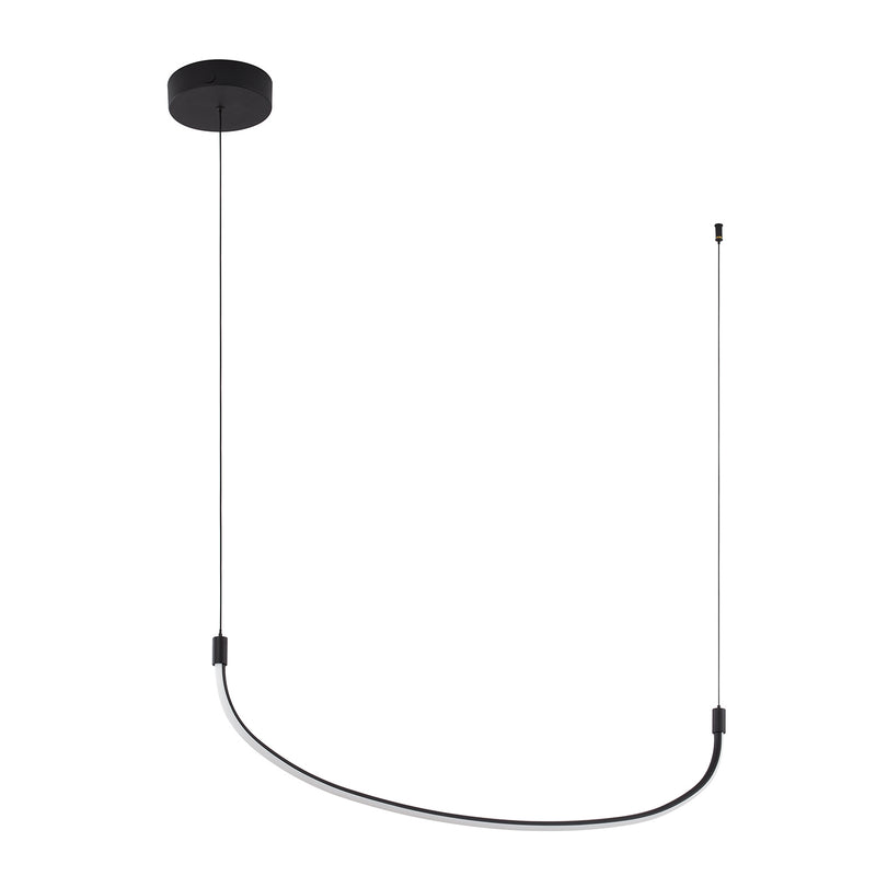 Kuzco Lighting LP89036-BK LED Pendant, Black