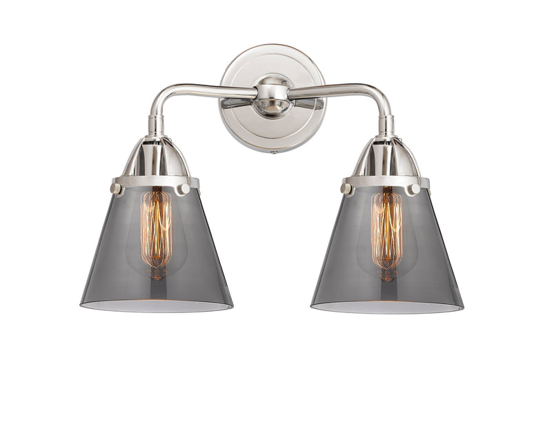Innovations 288-2W-PC-G63 Two Light Bath Vanity, Polished Chrome
