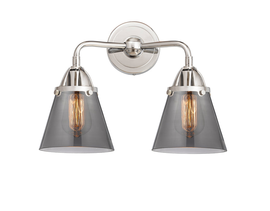 Innovations 288-2W-PC-G63 Two Light Bath Vanity, Polished Chrome