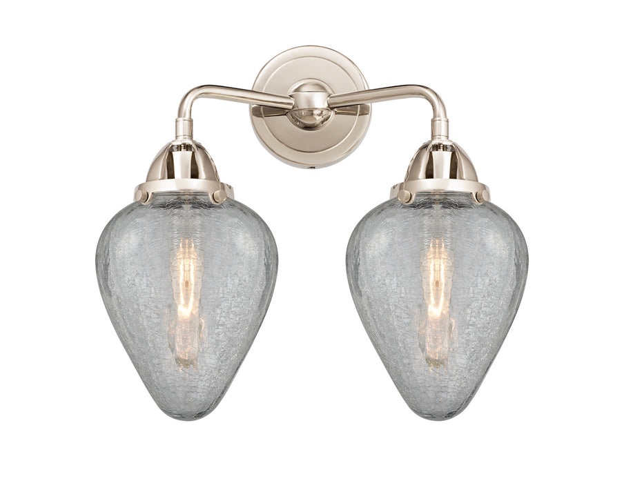 Innovations 288-2W-PN-G165 Two Light Bath Vanity, Polished Nickel