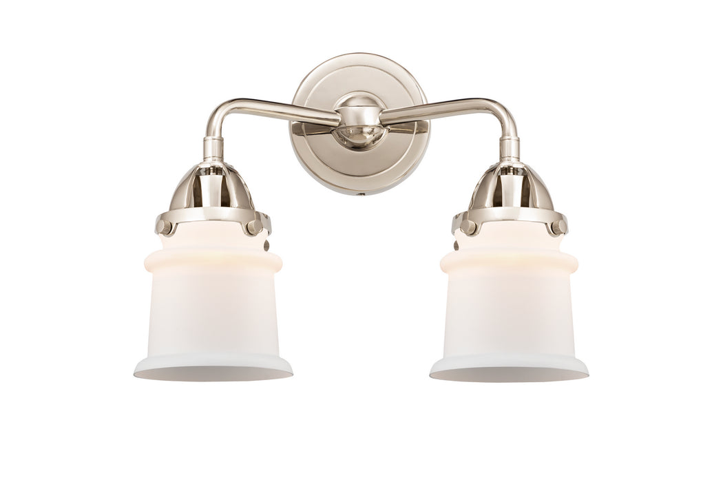 Innovations 288-2W-PN-G181S Two Light Bath Vanity, Polished Nickel
