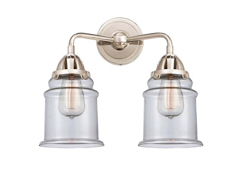 Innovations 288-2W-PN-G182 Two Light Bath Vanity, Polished Nickel