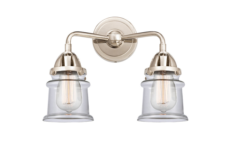 Innovations 288-2W-PN-G182S Two Light Bath Vanity, Polished Nickel