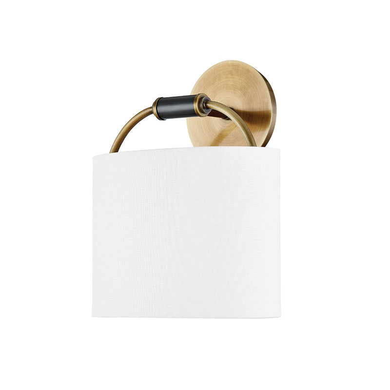Troy Lighting B8712-PBR One Light Wall Sconce, Patina Brass