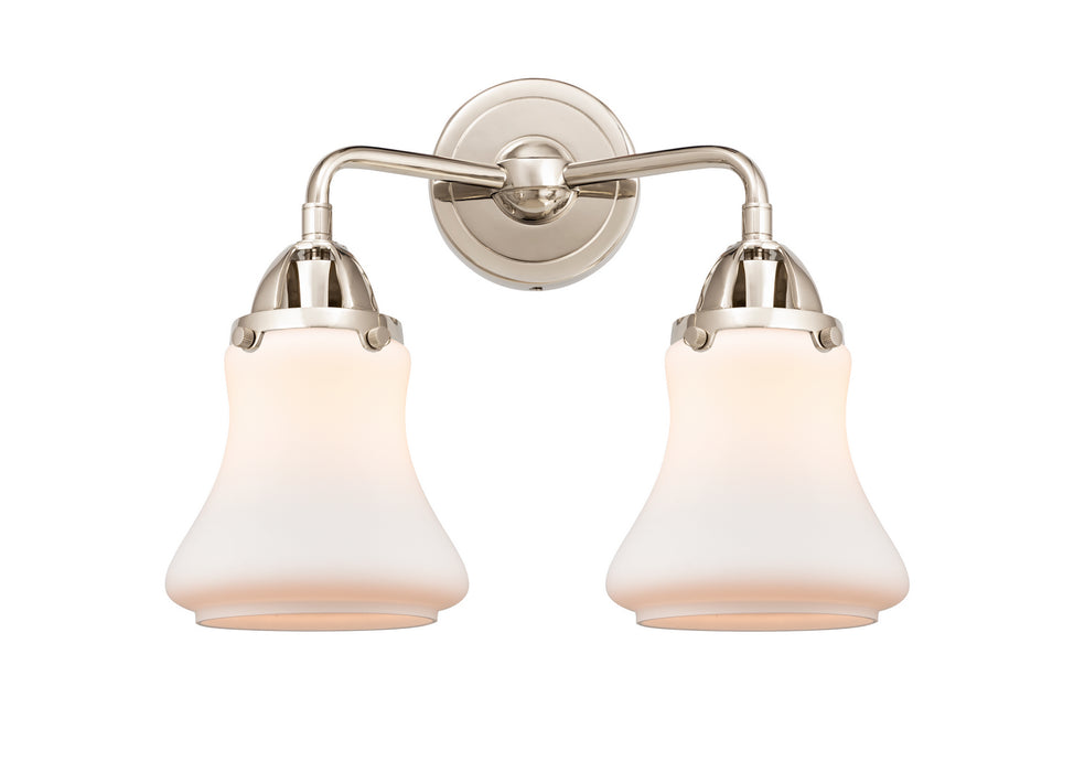 Innovations 288-2W-PN-G191 Two Light Bath Vanity, Polished Nickel
