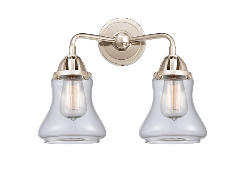 Innovations 288-2W-PN-G192 Two Light Bath Vanity, Polished Nickel