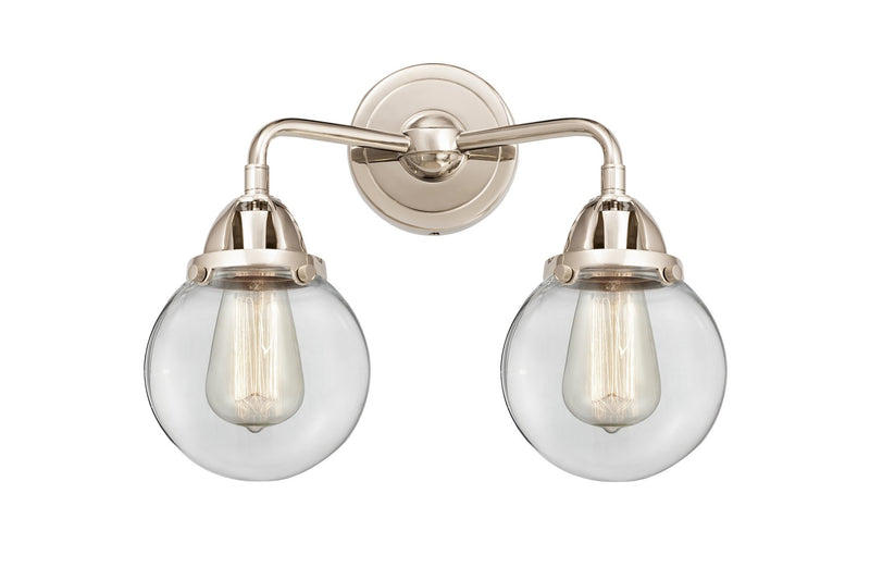 Innovations 288-2W-PN-G202-6-LED LED Bath Vanity, Polished Nickel