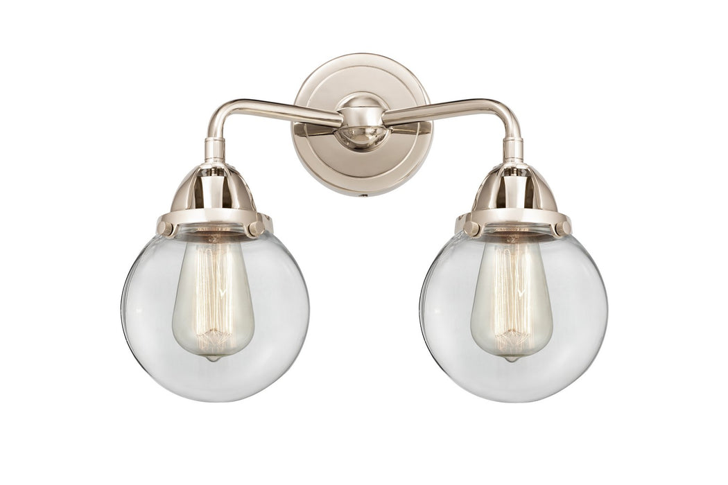 Innovations 288-2W-PN-G202-6-LED LED Bath Vanity, Polished Nickel
