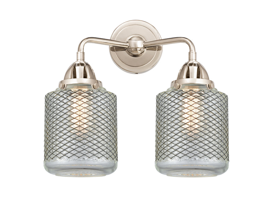 Innovations 288-2W-PN-G262 Two Light Bath Vanity, Polished Nickel