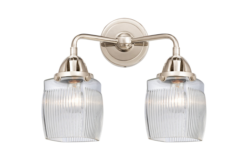Innovations 288-2W-PN-G302 Two Light Bath Vanity, Polished Nickel
