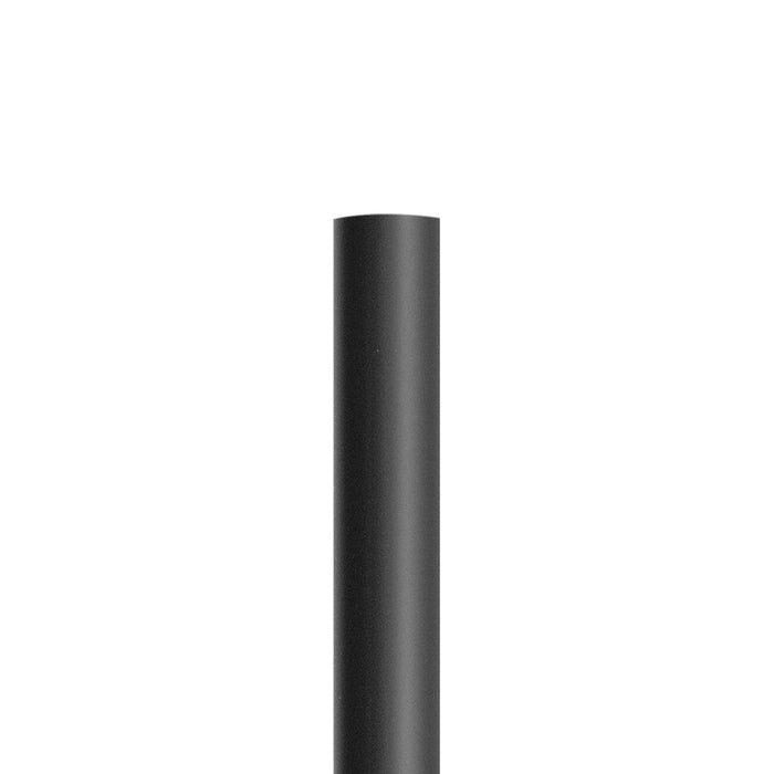 Troy Lighting PST4945-TBK Smooth Aluminum Pole, Textured Black