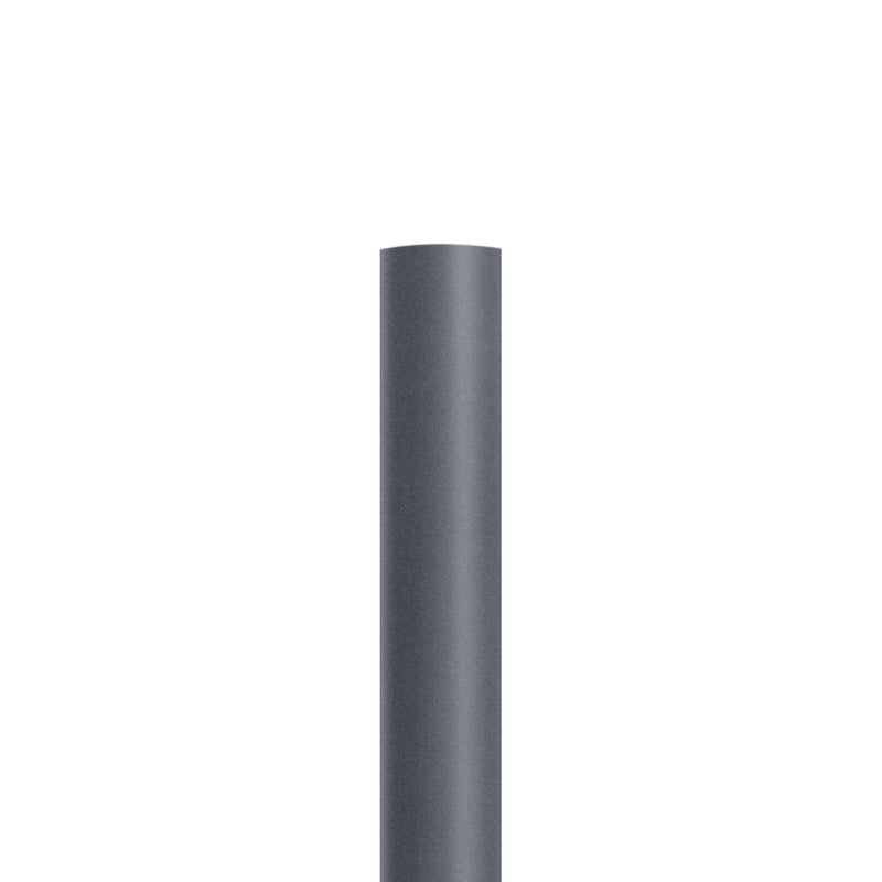Troy Lighting PST4945-WZN Smooth Aluminum Pole, Weathered Zinc