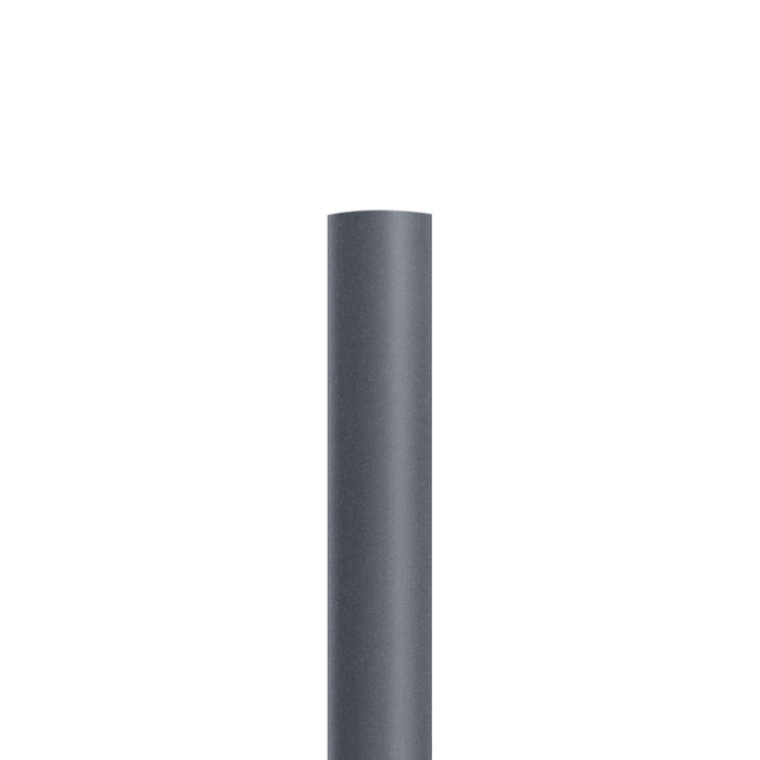 Troy Lighting PST4945-WZN Smooth Aluminum Pole, Weathered Zinc