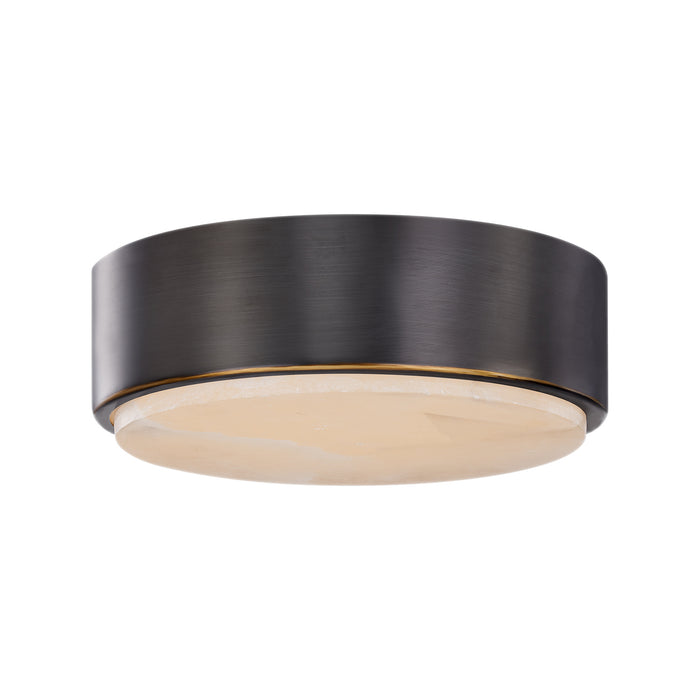 Alora FM325108UBAR LED Flush Mount, Polished Nickel/Alabaster|Urban Bronze/Alabaster|Vintage Brass/Alabaster