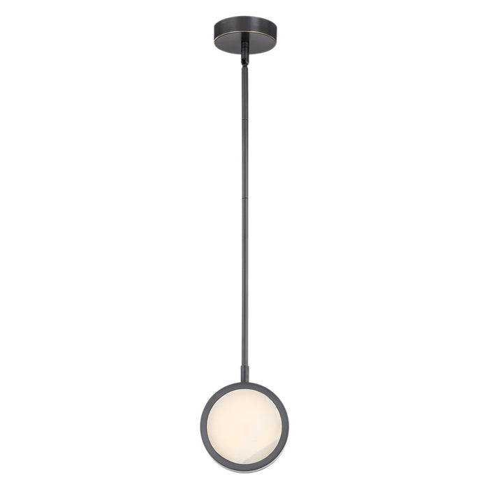 Alora PD325106UBAR LED Pendant, Urban Bronze/Alabaster