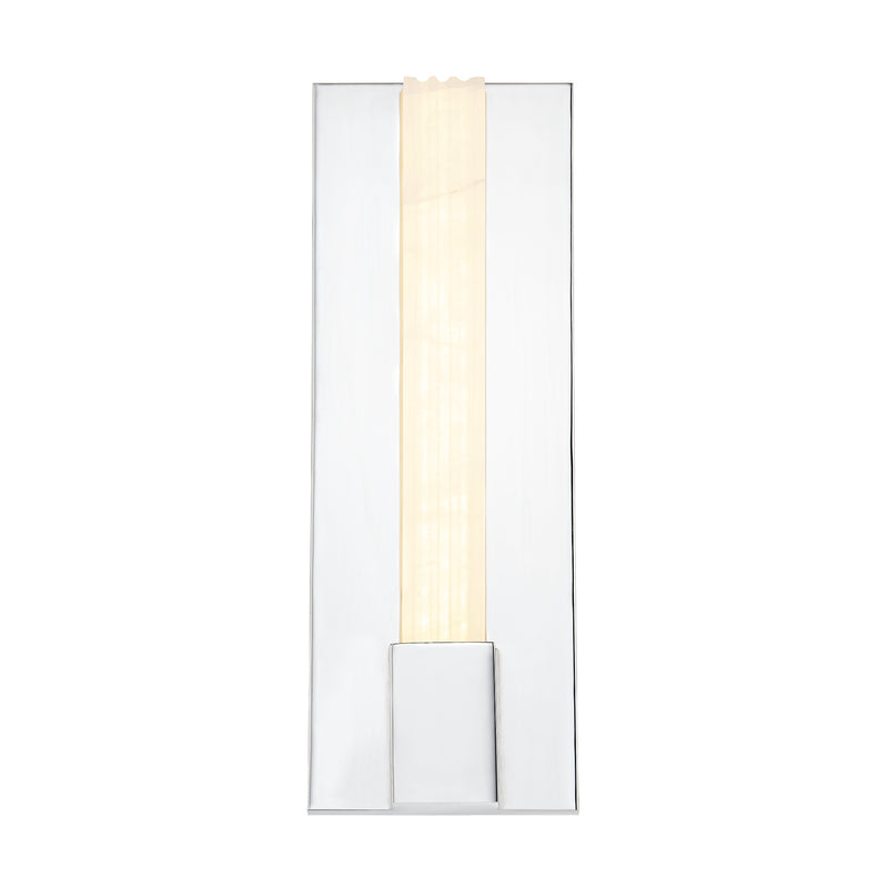 Alora WV322114PNAR LED Vanity, Polished Nickel/Alabaster
