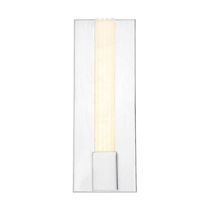 Alora WV322114PNAR LED Vanity, Polished Nickel/Alabaster
