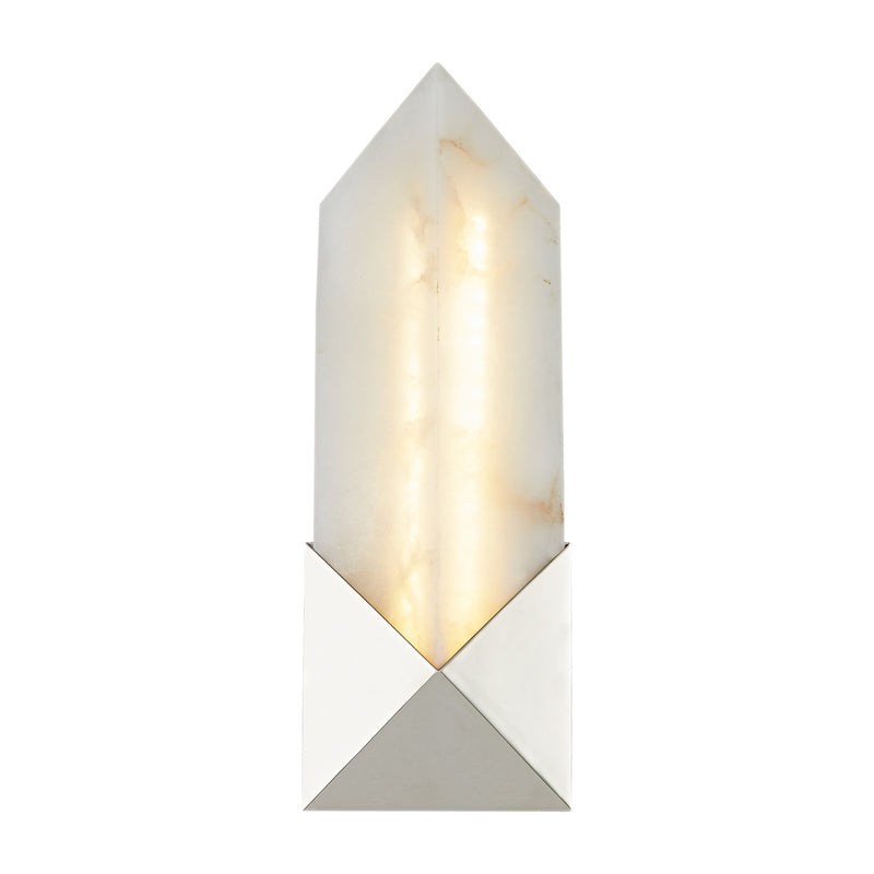 Alora WV323112PNAR LED Vanity, Polished Nickel/Alabaster