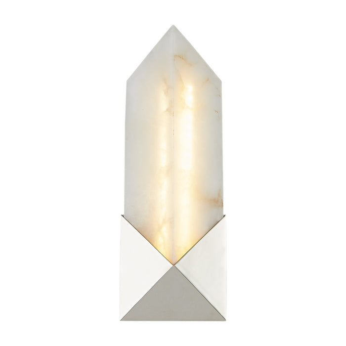 Alora WV323112PNAR LED Vanity, Polished Nickel/Alabaster