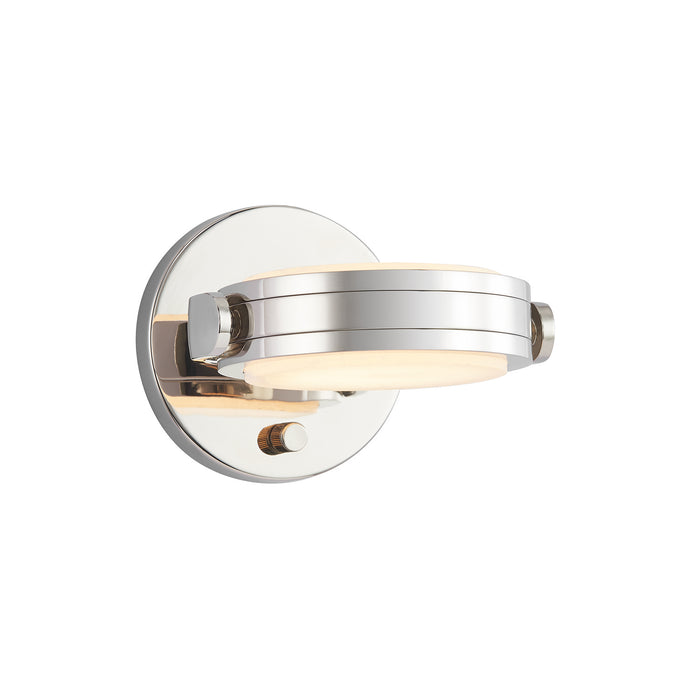 Alora WV325106PNAR LED Vanity, Polished Nickel/Alabaster