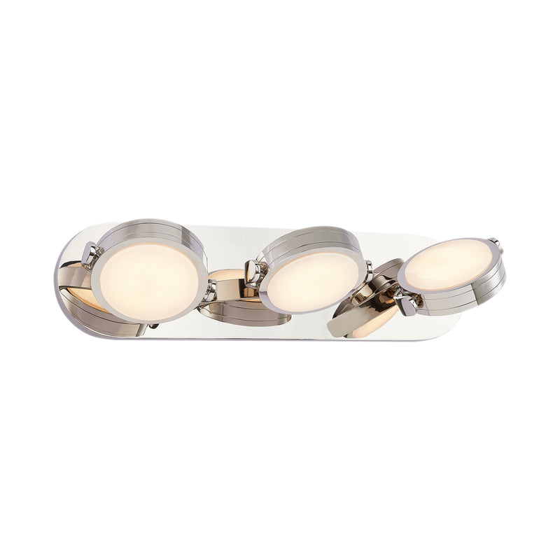 Alora WV325326PNAR LED Vanity, Polished Nickel/Alabaster