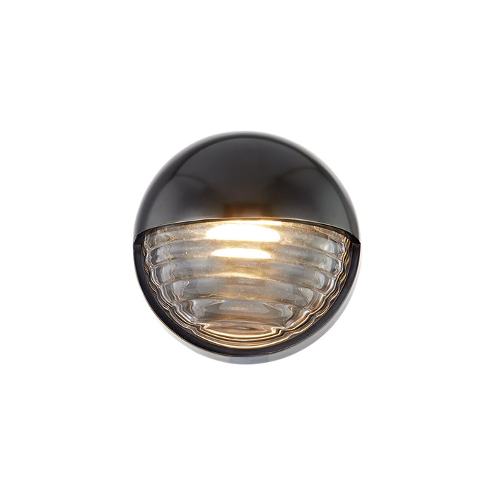 Alora WV330106UBCR LED Vanity, Ribbed Glass/Urban Bronze