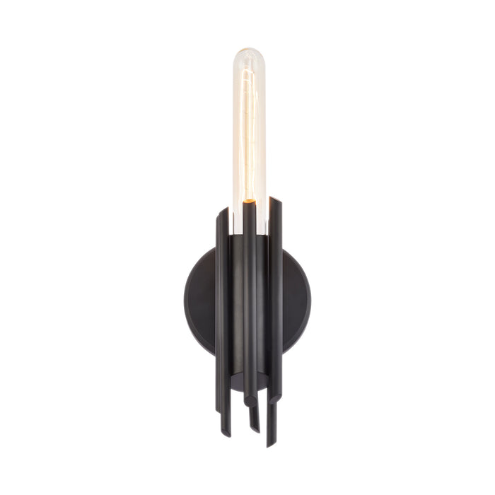 Alora WV335409MB One Light Vanity, Matte Black