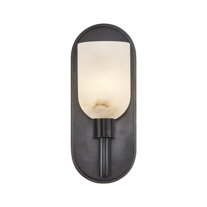 Alora WV338101UBAR One Light Vanity, Urban Bronze/Alabaster