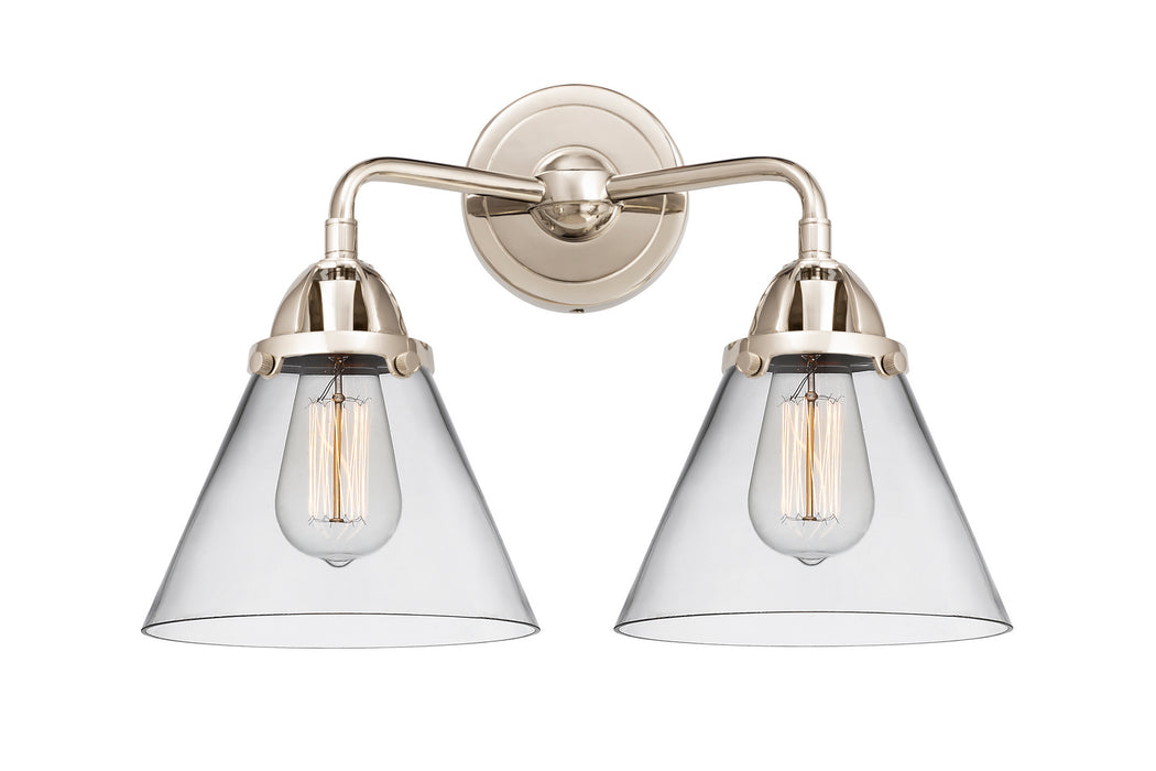 Innovations 288-2W-PN-G42 Two Light Bath Vanity, Polished Nickel
