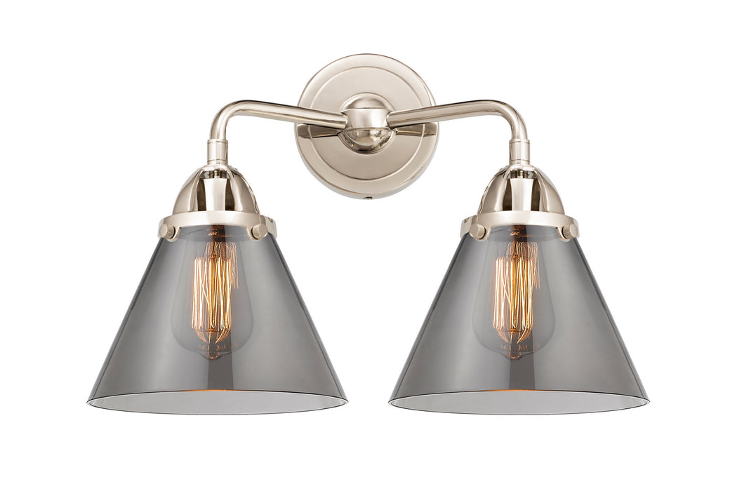 Innovations 288-2W-PN-G43 Two Light Bath Vanity, Polished Nickel